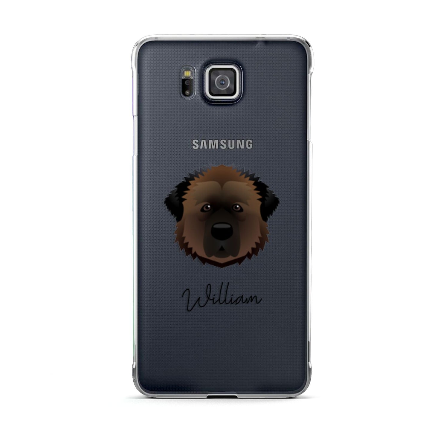 Estrela Mountain Dog Personalised Samsung Galaxy Alpha Case