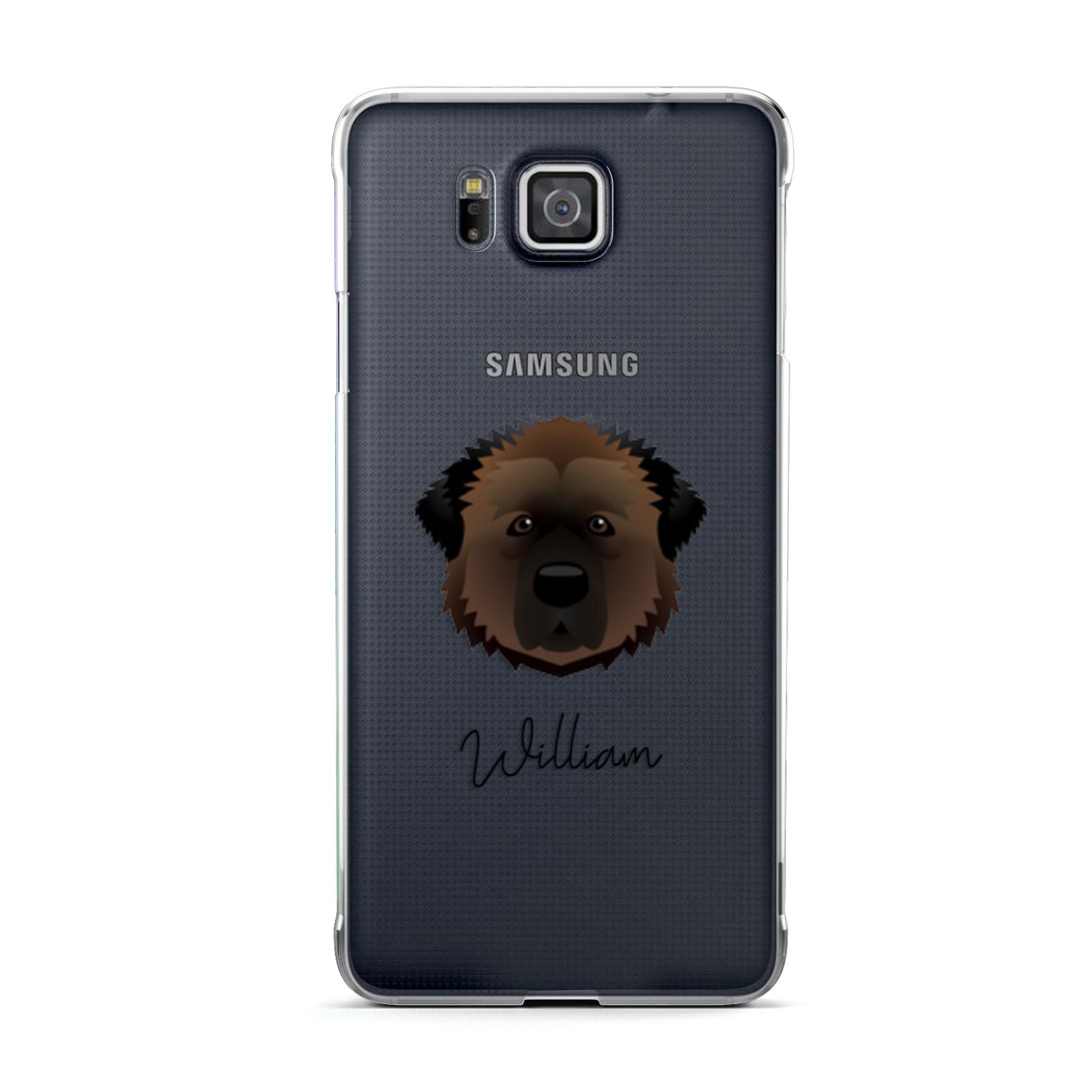 Estrela Mountain Dog Personalised Samsung Galaxy Alpha Case