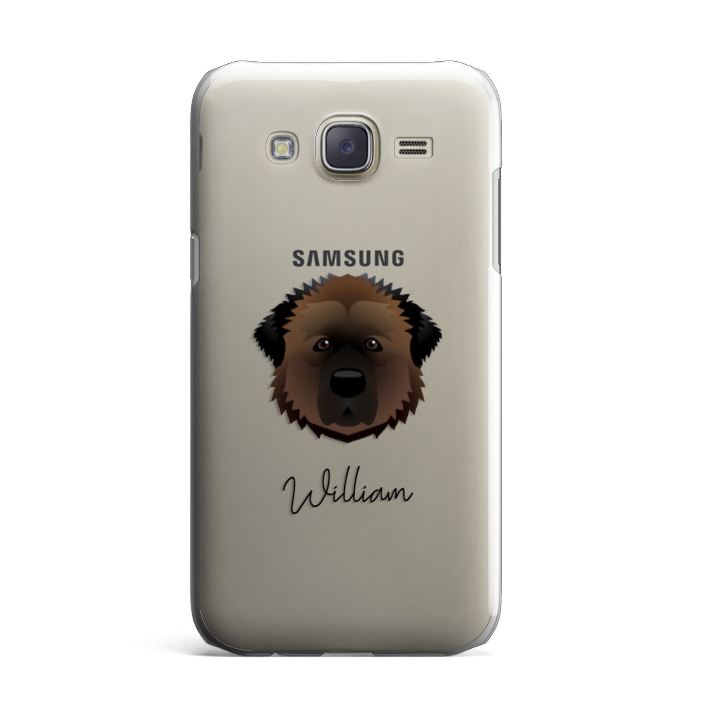 Estrela Mountain Dog Personalised Samsung Galaxy J7 Case