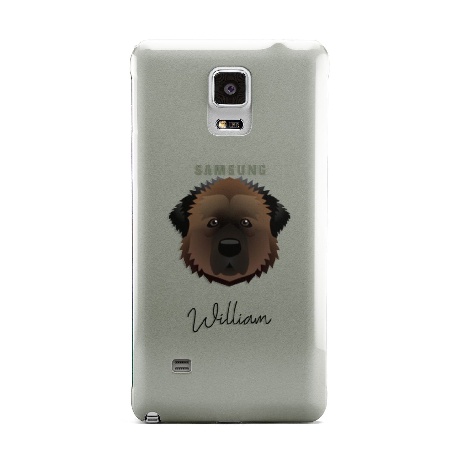 Estrela Mountain Dog Personalised Samsung Galaxy Note 4 Case
