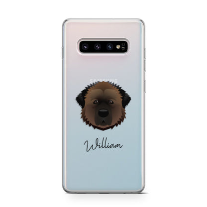 Estrela Mountain Dog Personalised Samsung Galaxy S10 Case
