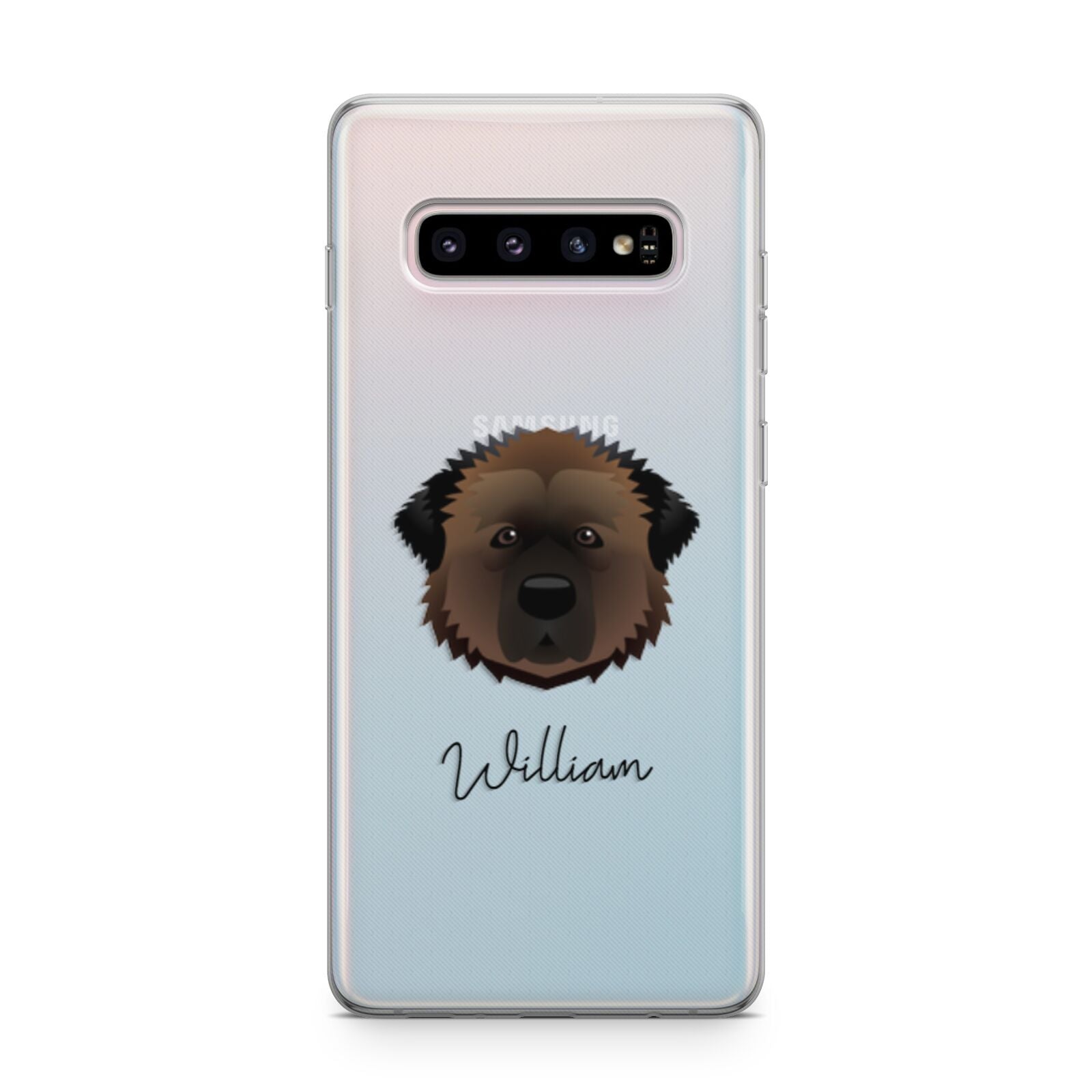 Estrela Mountain Dog Personalised Samsung Galaxy S10 Plus Case