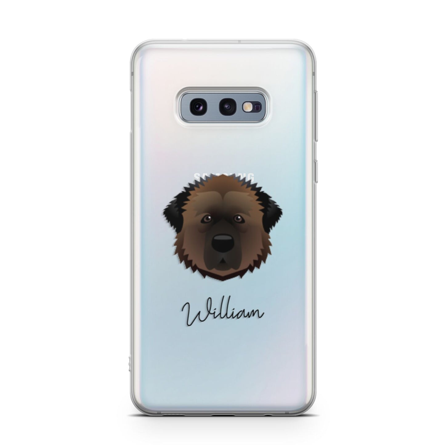 Estrela Mountain Dog Personalised Samsung Galaxy S10E Case
