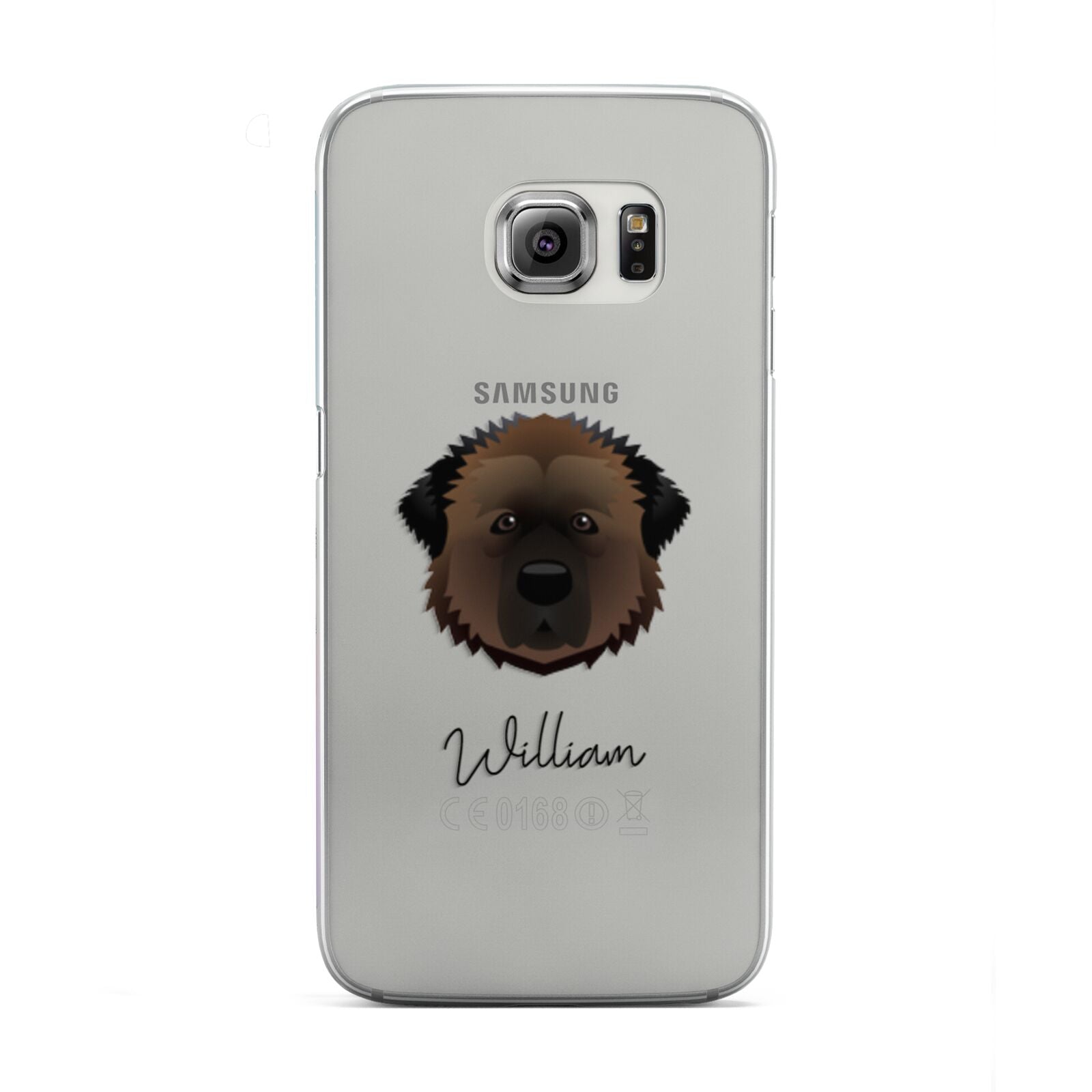 Estrela Mountain Dog Personalised Samsung Galaxy S6 Edge Case