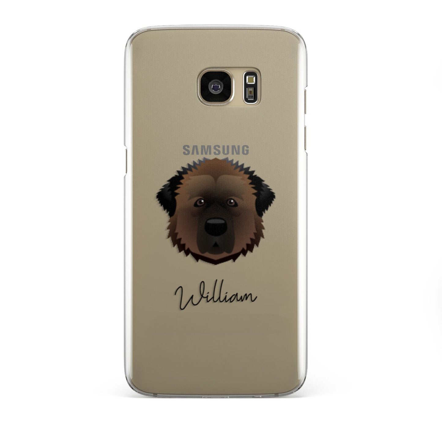 Estrela Mountain Dog Personalised Samsung Galaxy S7 Edge Case