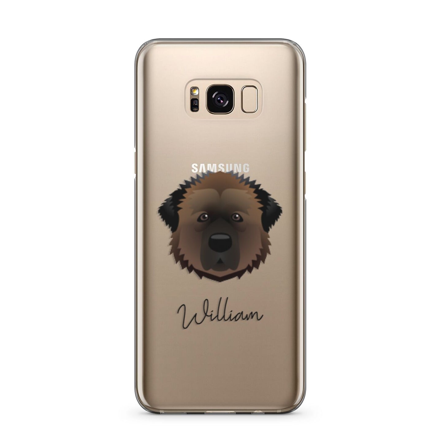 Estrela Mountain Dog Personalised Samsung Galaxy S8 Plus Case