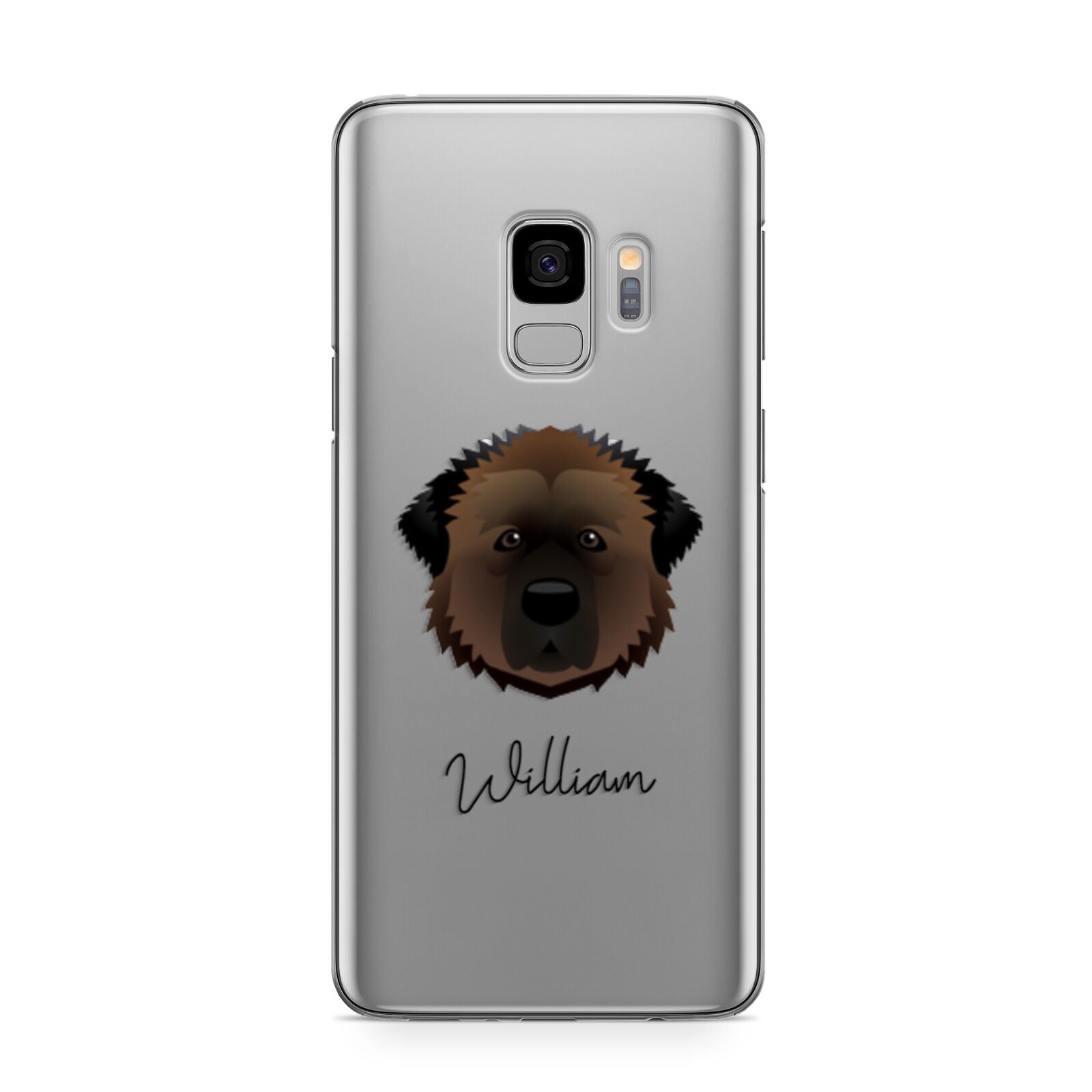 Estrela Mountain Dog Personalised Samsung Galaxy S9 Case
