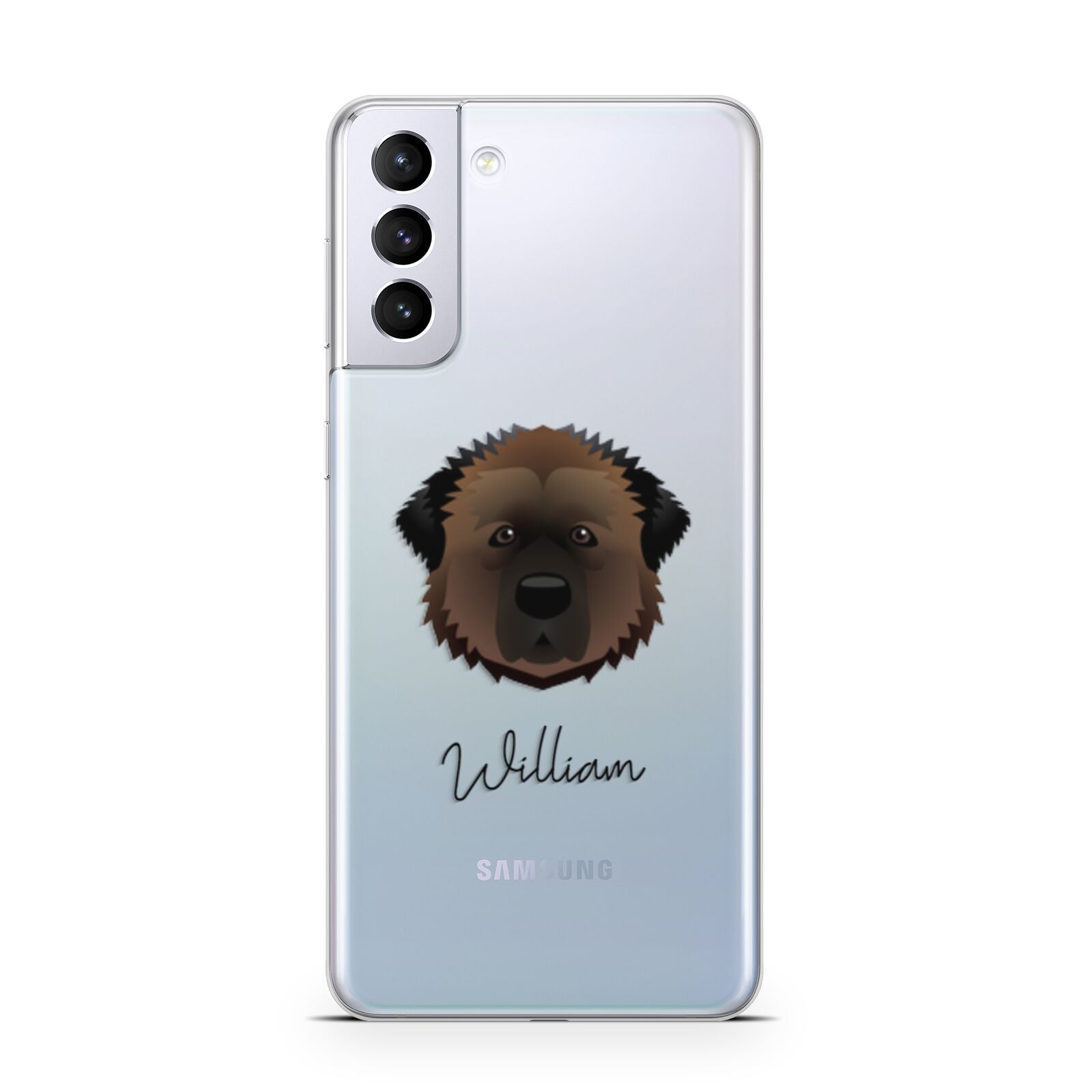 Estrela Mountain Dog Personalised Samsung S21 Plus Phone Case