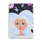 Ethereal Space Goddess with Name Apple iPad Gold Case