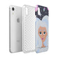 Ethereal Space Goddess with Name Apple iPhone XR White 3D Tough Case Expanded view