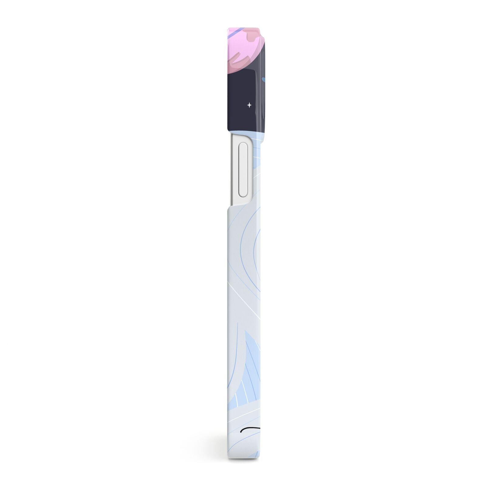 Ethereal Space Goddess with Name iPhone 13 Mini Side Image 3D Snap Case