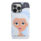 Ethereal Space Goddess with Name iPhone 13 Pro Full Wrap 3D Tough Case