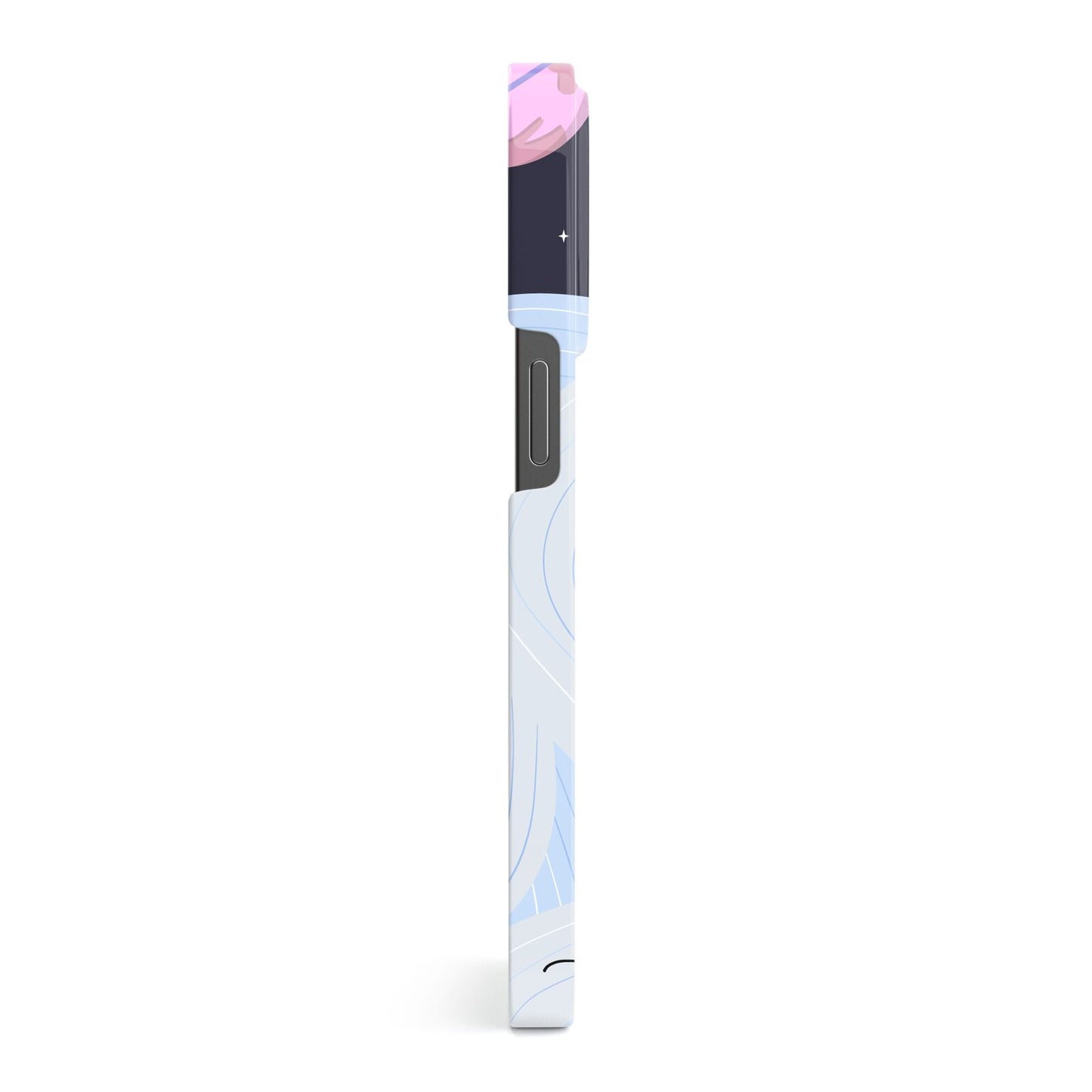 Ethereal Space Goddess with Name iPhone 13 Pro Side Image 3D Snap Case