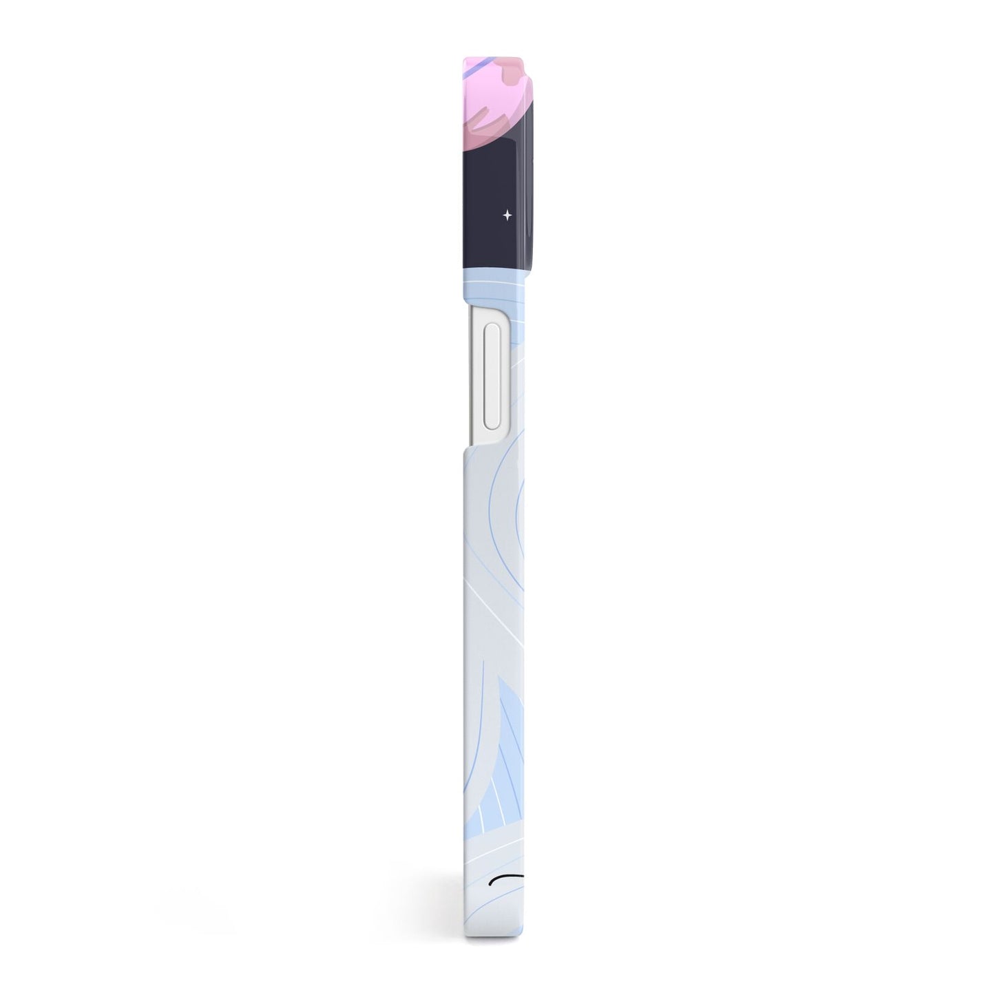 Ethereal Space Goddess with Name iPhone 13 Side Image 3D Snap Case