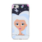 Ethereal Space Goddess with Name iPhone 8 Bumper Case on Silver iPhone