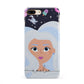 Ethereal Space Goddess with Name iPhone 8 Plus 3D Snap Case on Gold Phone