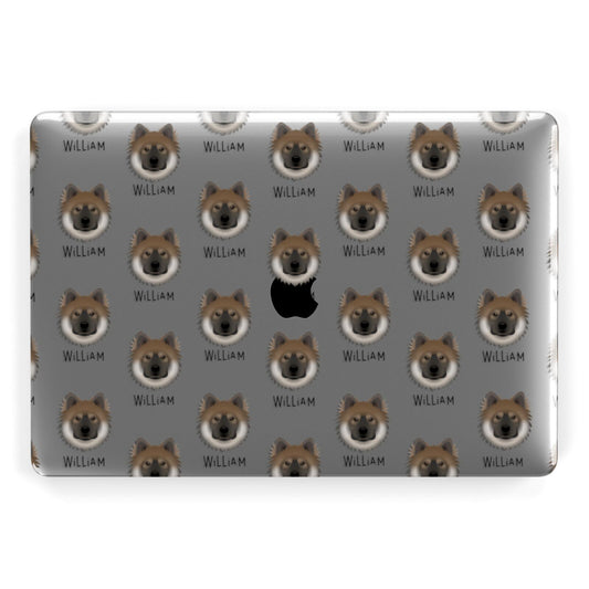 Eurasier Icon with Name Apple MacBook Case