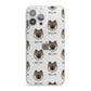 Eurasier Icon with Name iPhone 13 Pro Max Clear Bumper Case