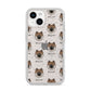 Eurasier Icon with Name iPhone 14 Glitter Tough Case Starlight
