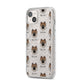 Eurasier Icon with Name iPhone 14 Plus Glitter Tough Case Starlight Angled Image
