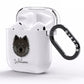 Eurasier Personalised AirPods Clear Case Side Image