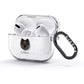 Eurasier Personalised AirPods Glitter Case 3rd Gen Side Image