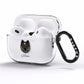 Eurasier Personalised AirPods Pro Clear Case Side Image