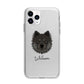 Eurasier Personalised Apple iPhone 11 Pro in Silver with Bumper Case