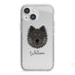 Eurasier Personalised iPhone 13 Mini TPU Impact Case with White Edges