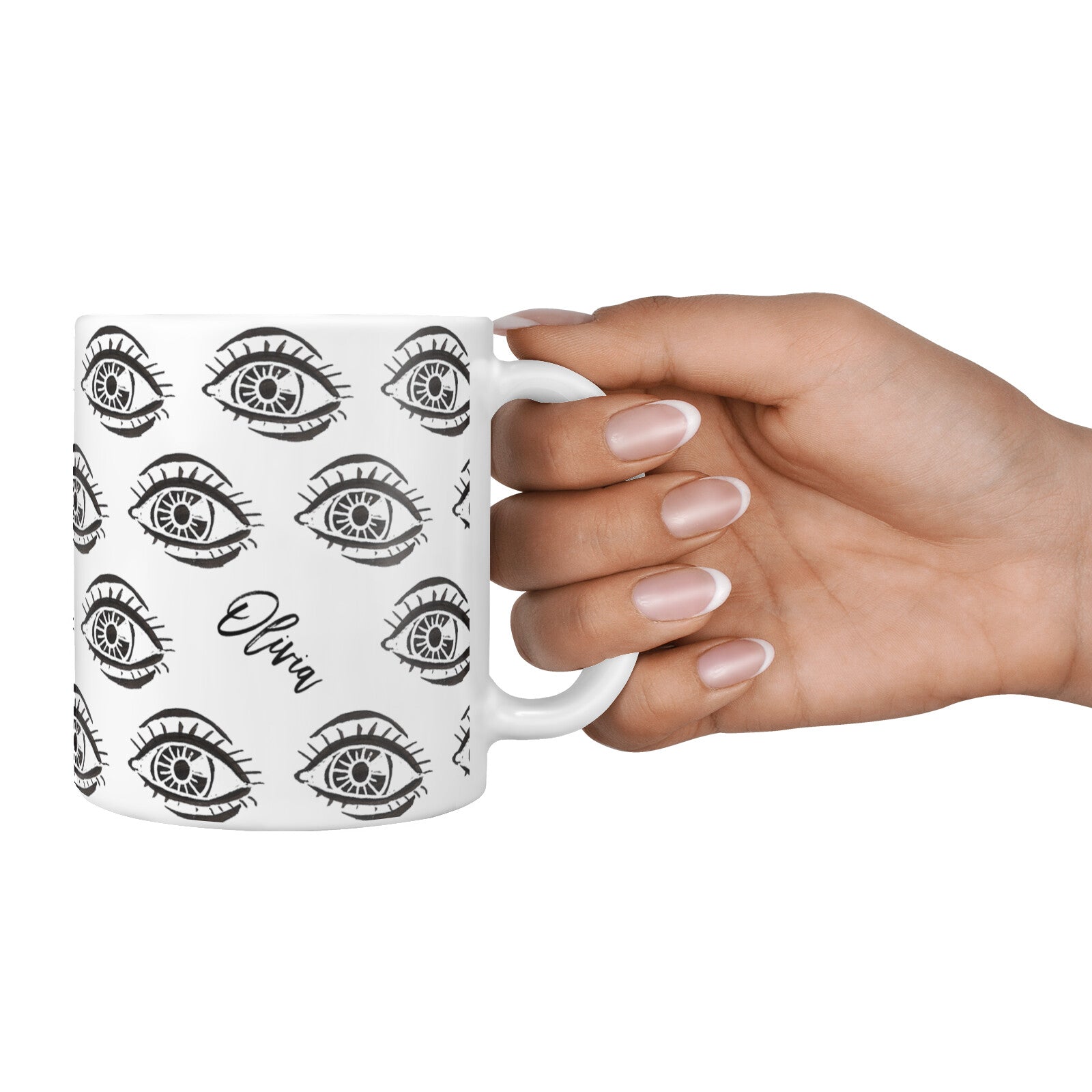 Eye Eye Personalised 10oz Mug Alternative Image 4