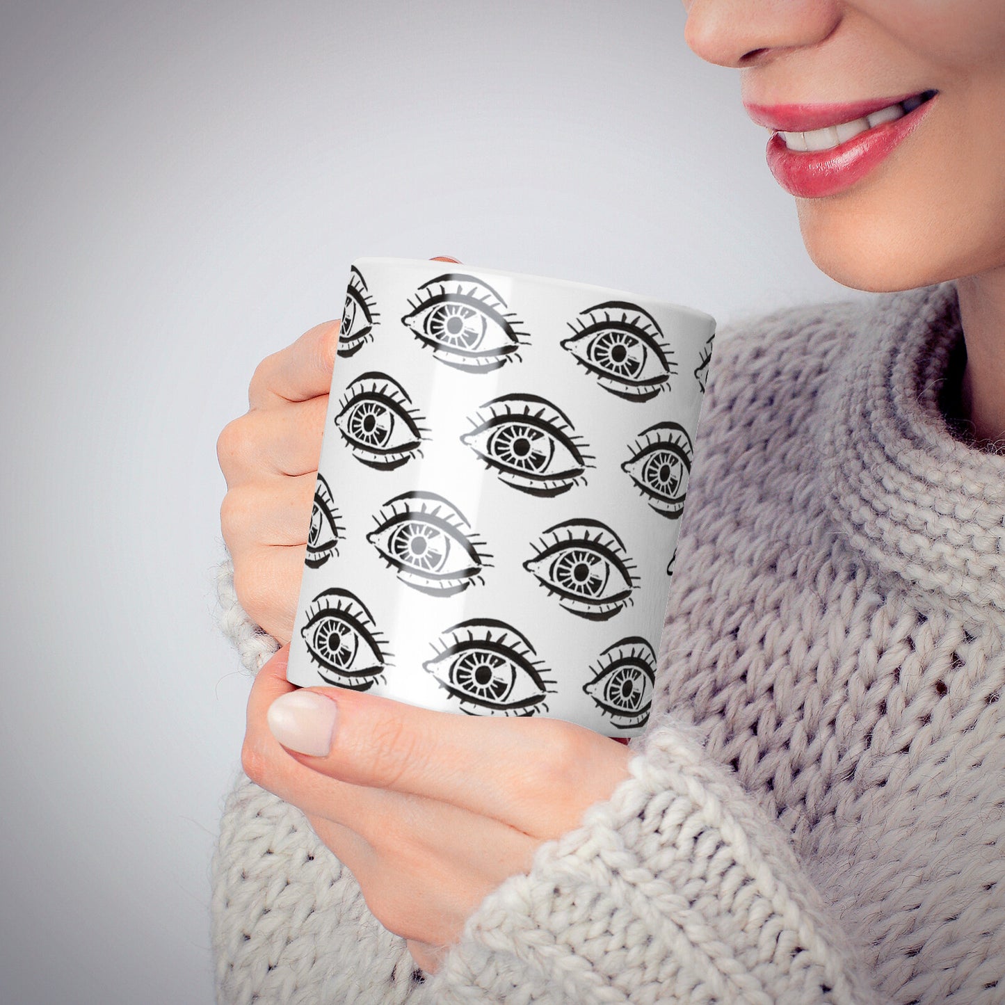 Eye Eye Personalised 10oz Mug Alternative Image 6
