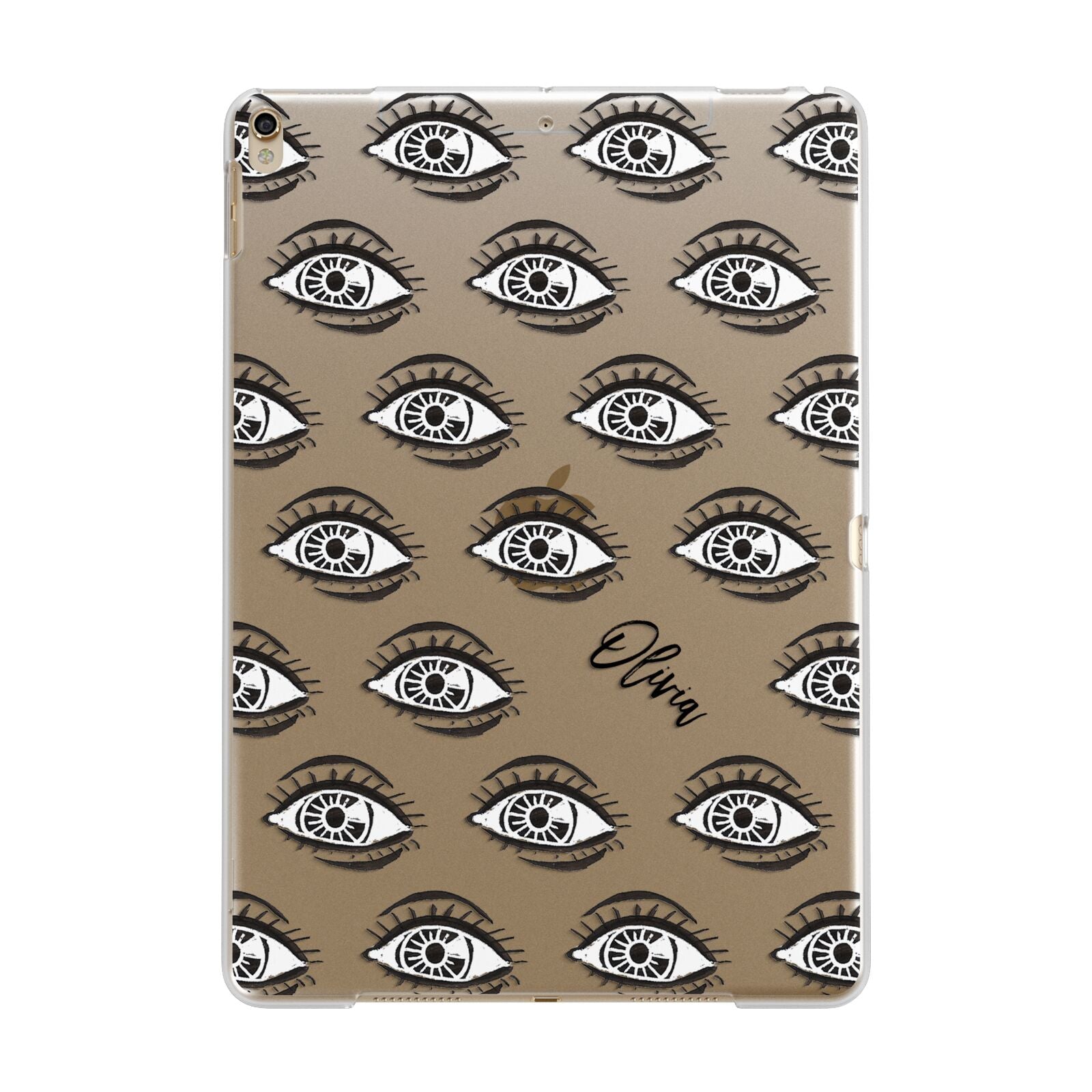 Eye Eye Personalised Apple iPad Gold Case