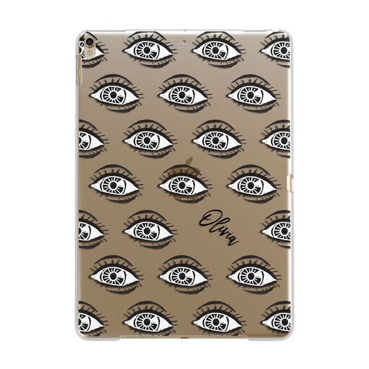 Eye Eye Personalised Apple iPad Gold Case