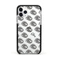 Eye Eye Personalised Apple iPhone 11 Pro in Silver with Black Impact Case