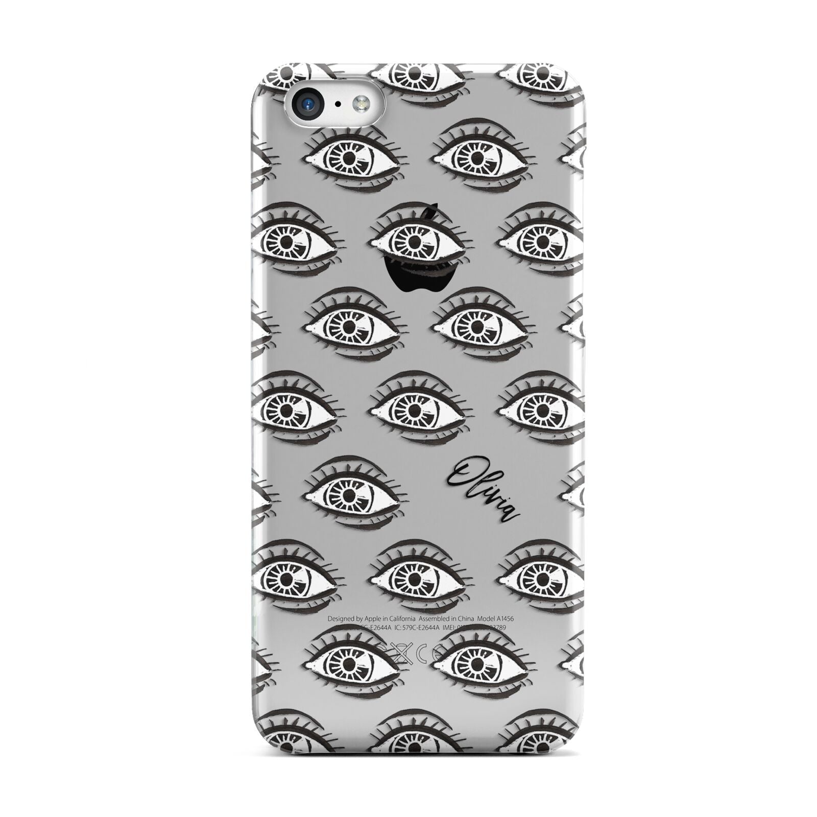 Eye Eye Personalised Apple iPhone 5c Case