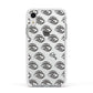 Eye Eye Personalised Apple iPhone XR Impact Case White Edge on Silver Phone