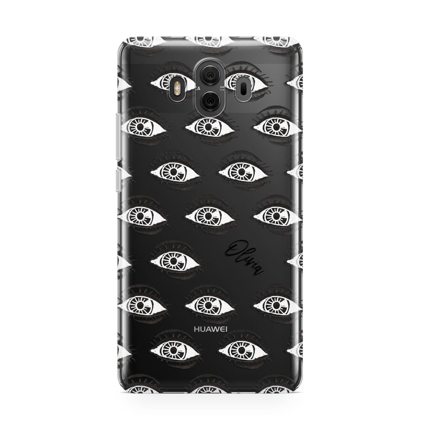 Eye Eye Personalised Huawei Mate 10 Protective Phone Case
