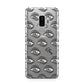 Eye Eye Personalised Samsung Galaxy S9 Plus Case on Silver phone