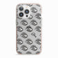 Eye Eye Personalised iPhone 13 Pro TPU Impact Case with Pink Edges