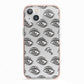 Eye Eye Personalised iPhone 13 TPU Impact Case with Pink Edges