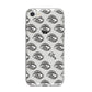 Eye Eye Personalised iPhone 8 Bumper Case on Silver iPhone