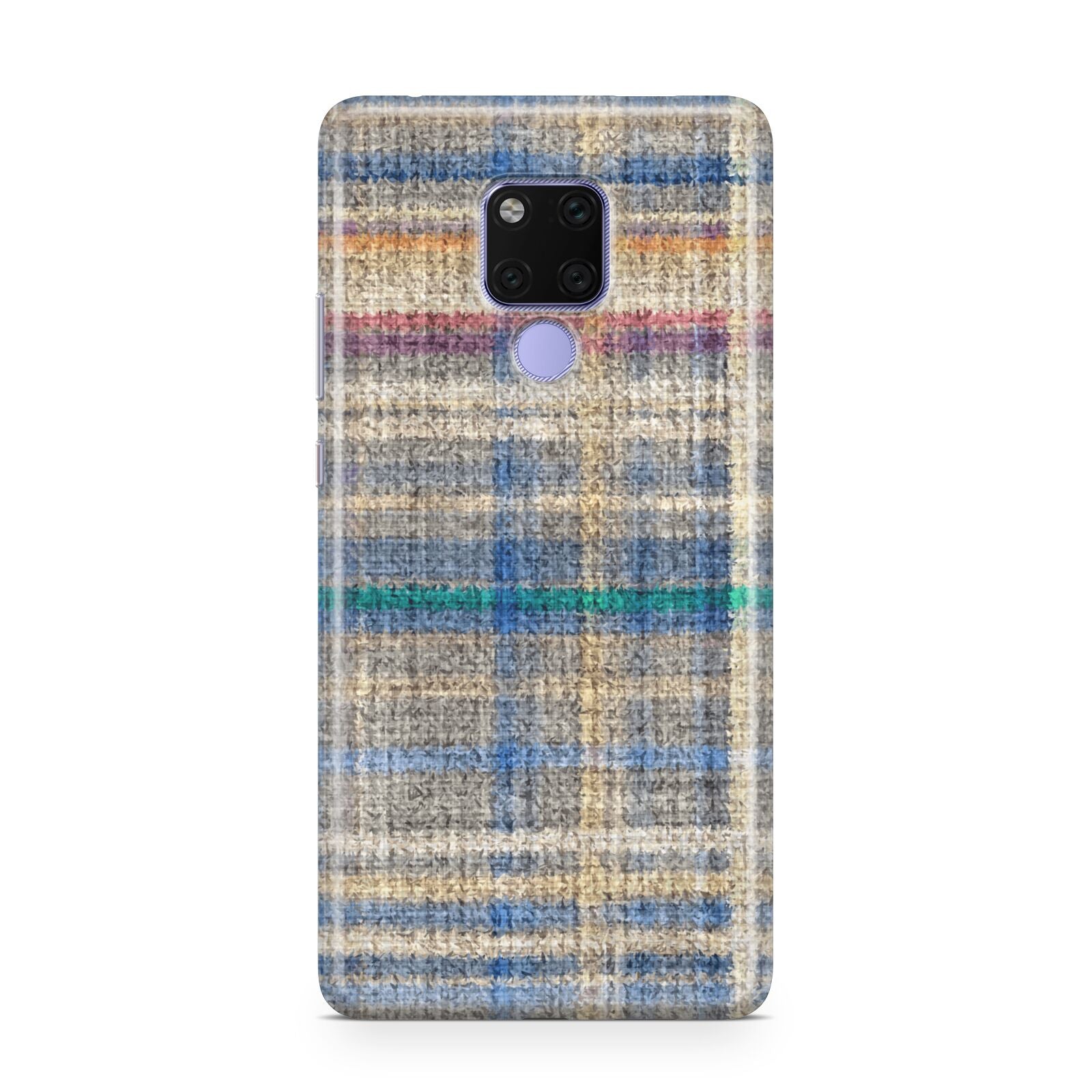 Fabric Plaid Huawei Mate 20X Phone Case
