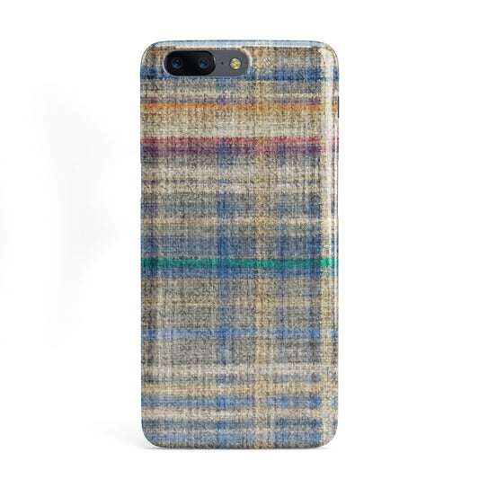 Fabric Plaid OnePlus Case