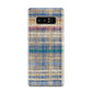 Fabric Plaid Samsung Galaxy Note 8 Case