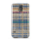 Fabric Plaid Samsung Galaxy S5 Case