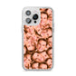 Face iPhone 14 Pro Max Clear Tough Case Silver