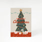 Family Christmas Scene Names A5 Greetings Card