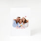 Family Photo Personalised A5 Greetings Card