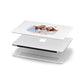 Family Photo Personalised Apple MacBook Case in Detail