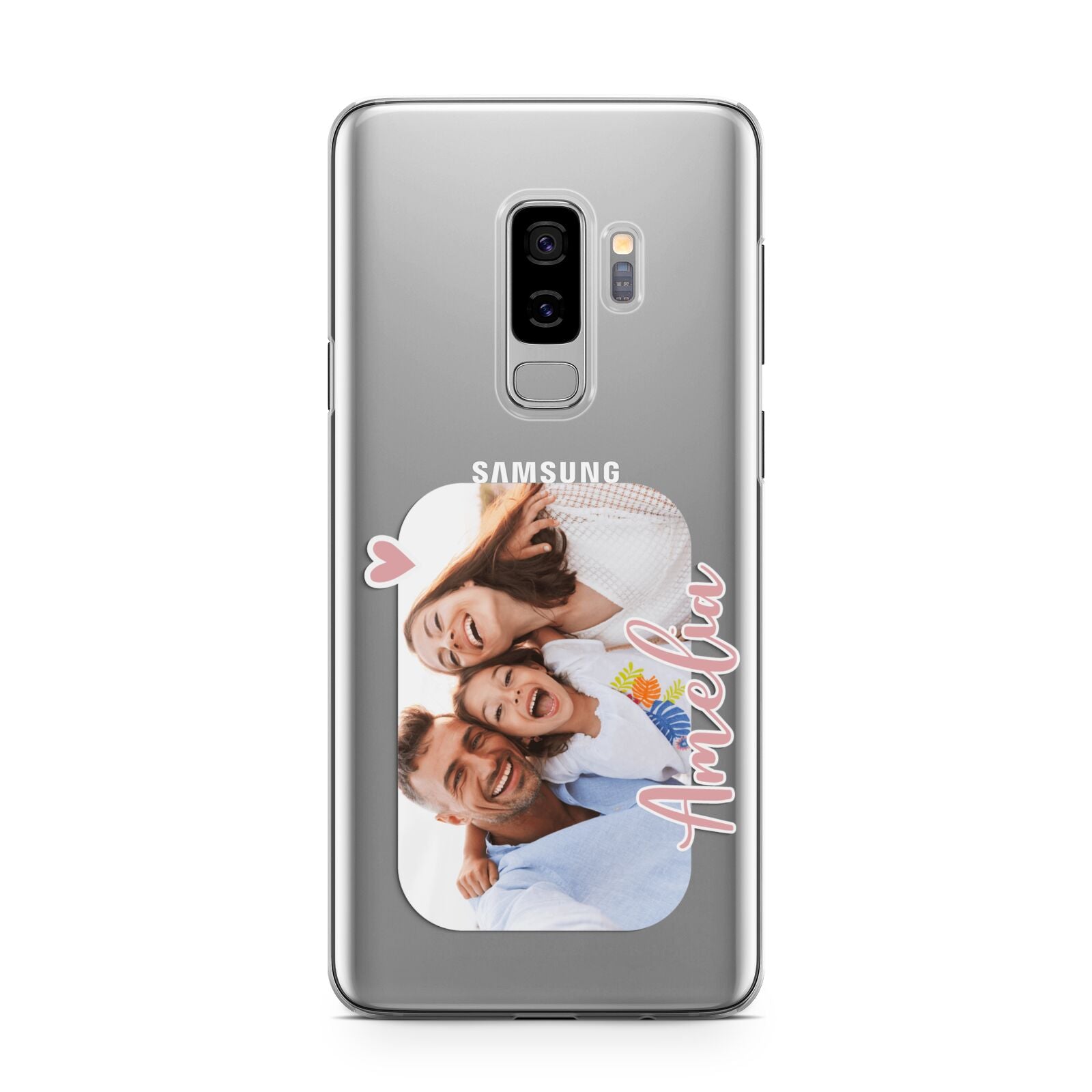Family Photo Personalised Samsung Galaxy Case - Main Image